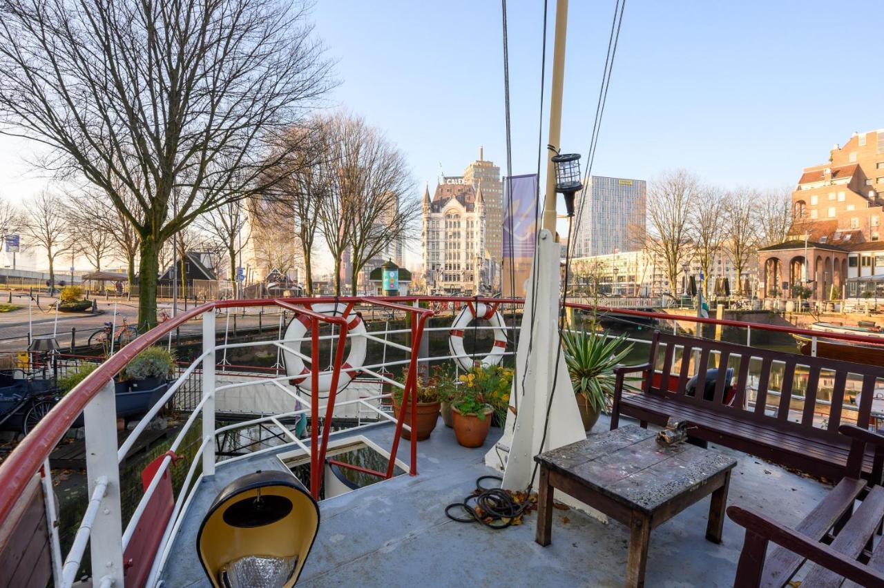 רוטרדם Boatapartment Animathor On Top Location מראה חיצוני תמונה